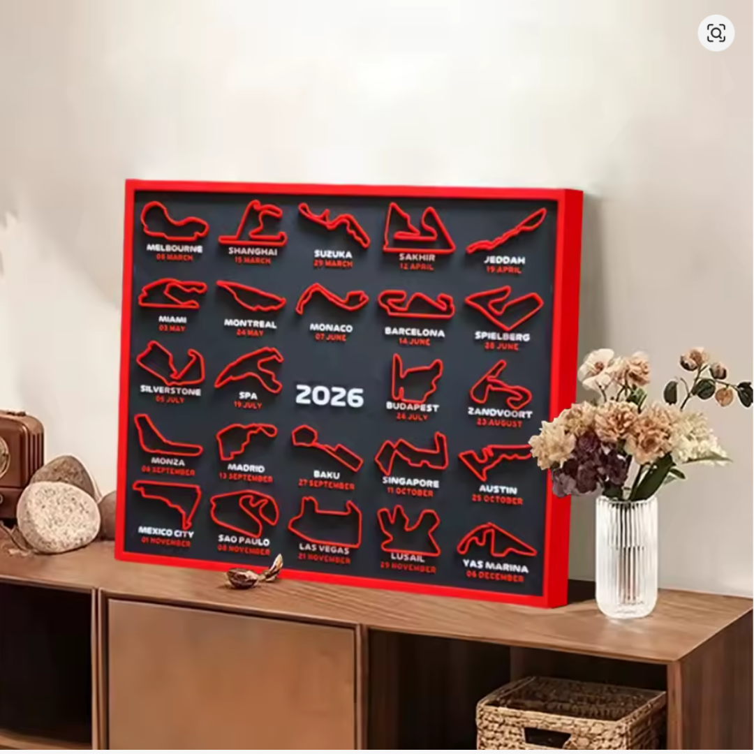 Racing Circuits Wall Art