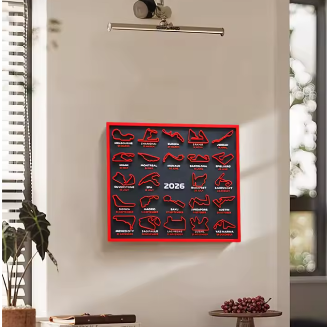 Racing Circuits Wall Art