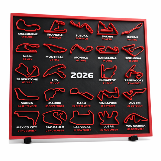 Racing Circuits Wall Art