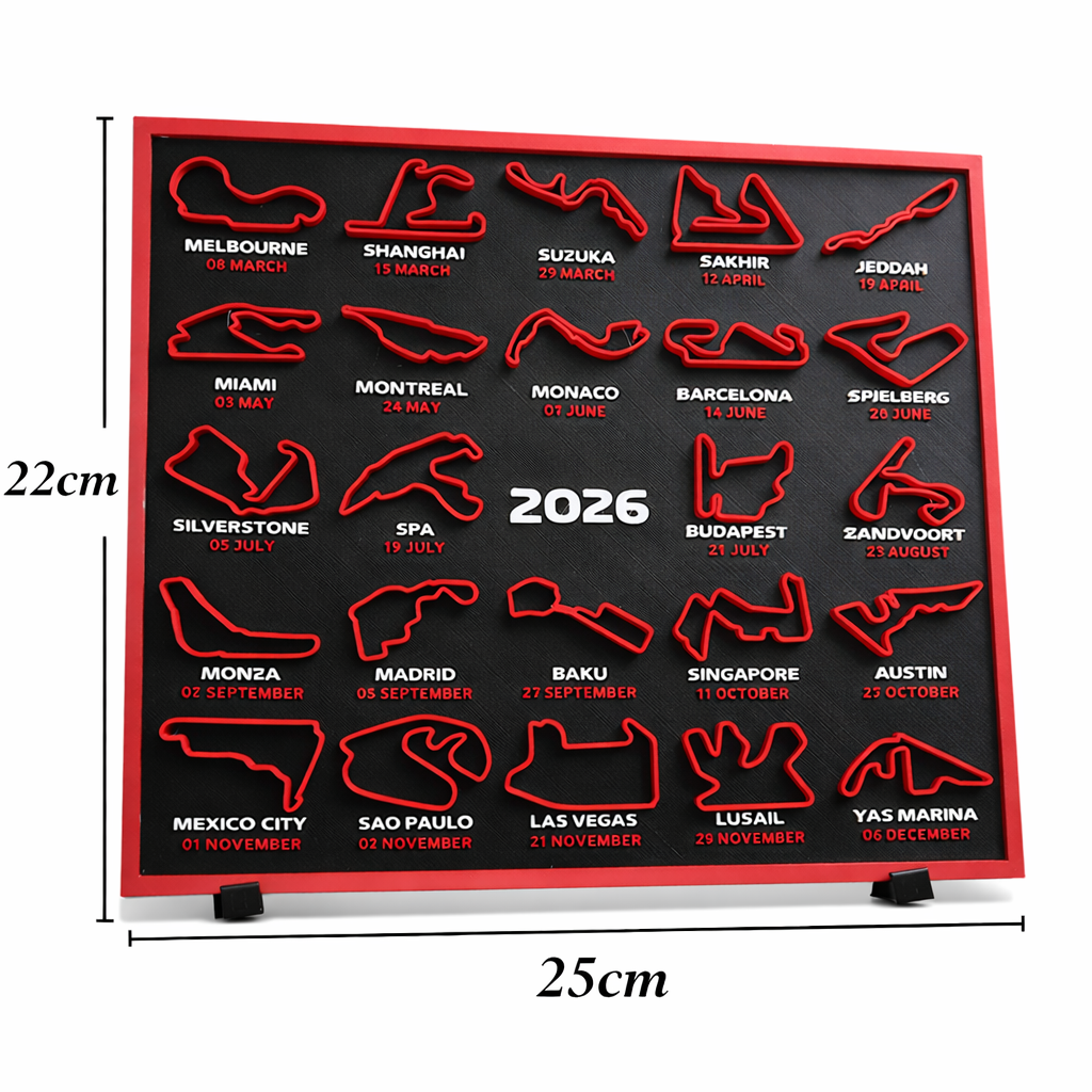 Racing Circuits Wall Art